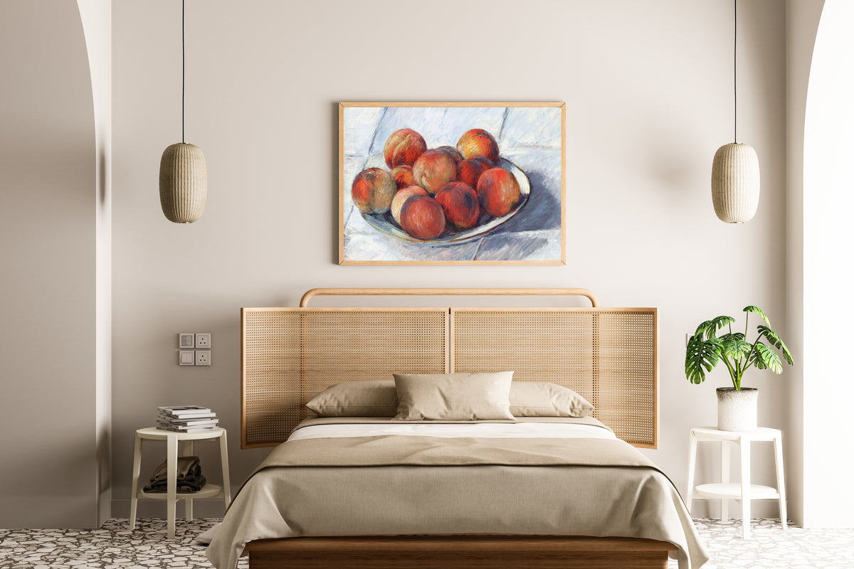 Gustave Caillebotte — L’Assiette de pêches (Plate of Peaches) | Fine Art Print