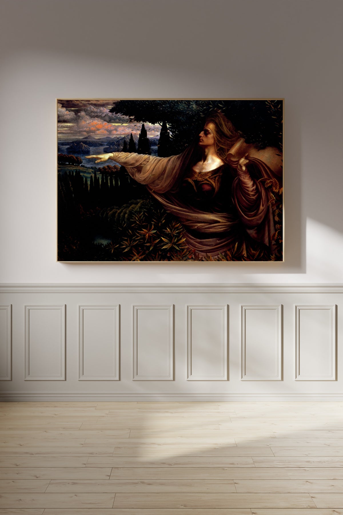 Jean Delville — The Oracle at Dodona (L'Oracle à Dodone) | Symbolist Art Print