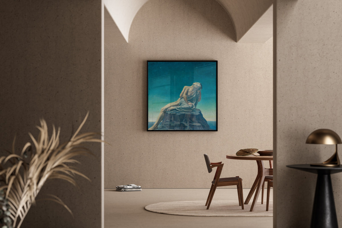 Jean Delville — L'Oubli des passions (The Forgetting of Passions) | Symbolist Art Print
