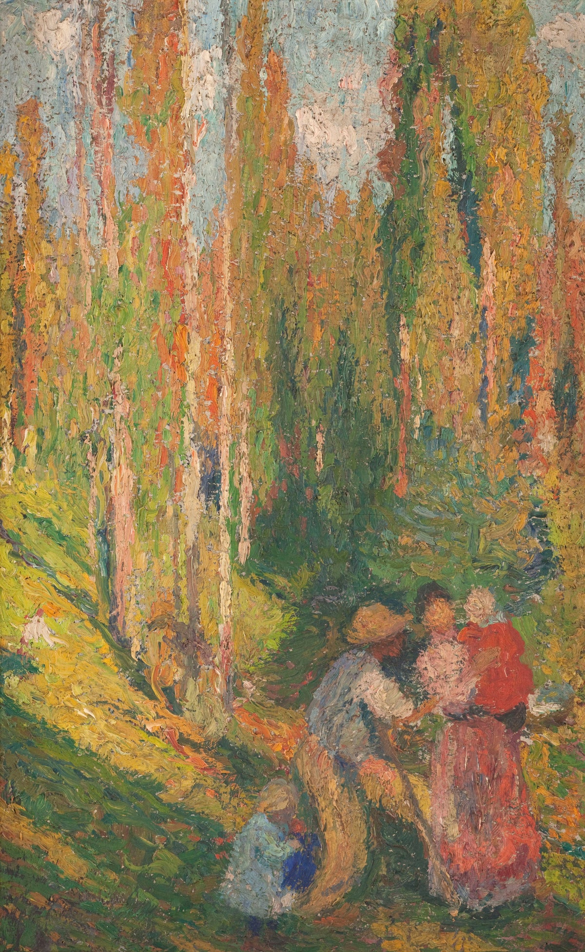 Henri Martin — L’Été, scène champêtre | Pointillist Landscape Print