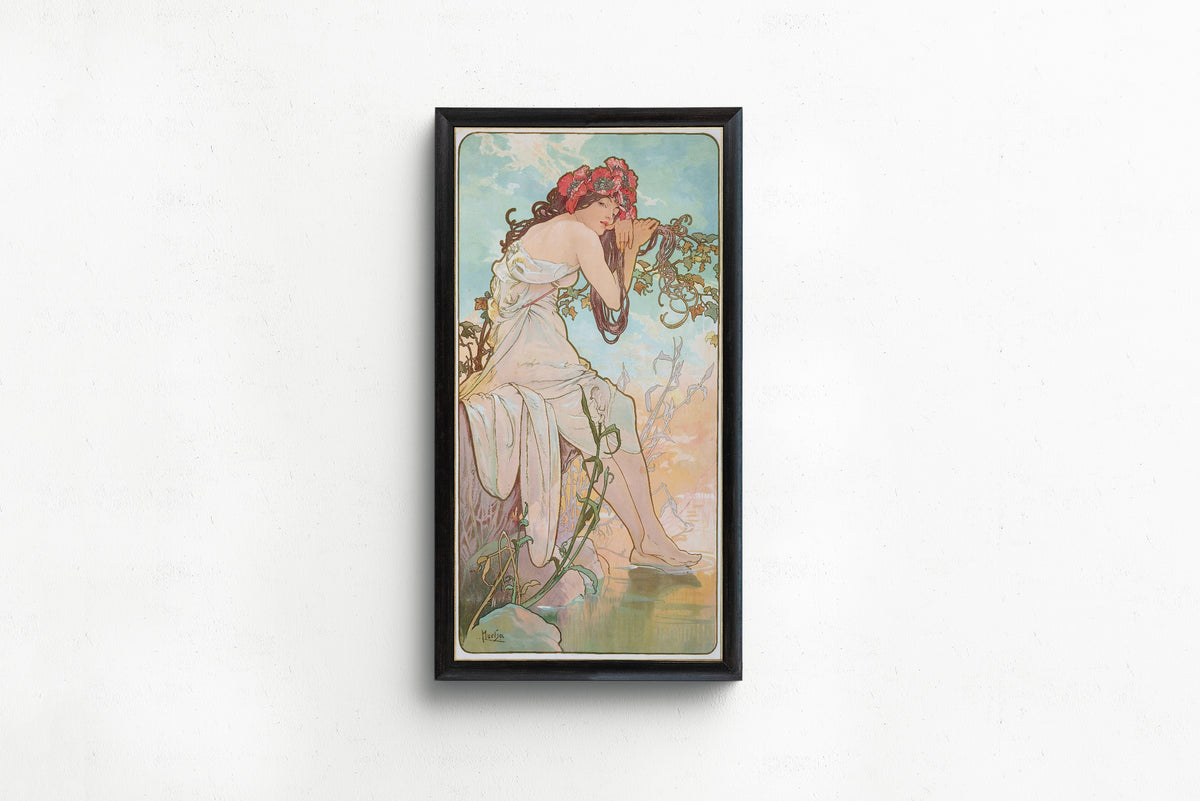 Alphonse Mucha — The Seasons: Summer | Art Nouveau Print