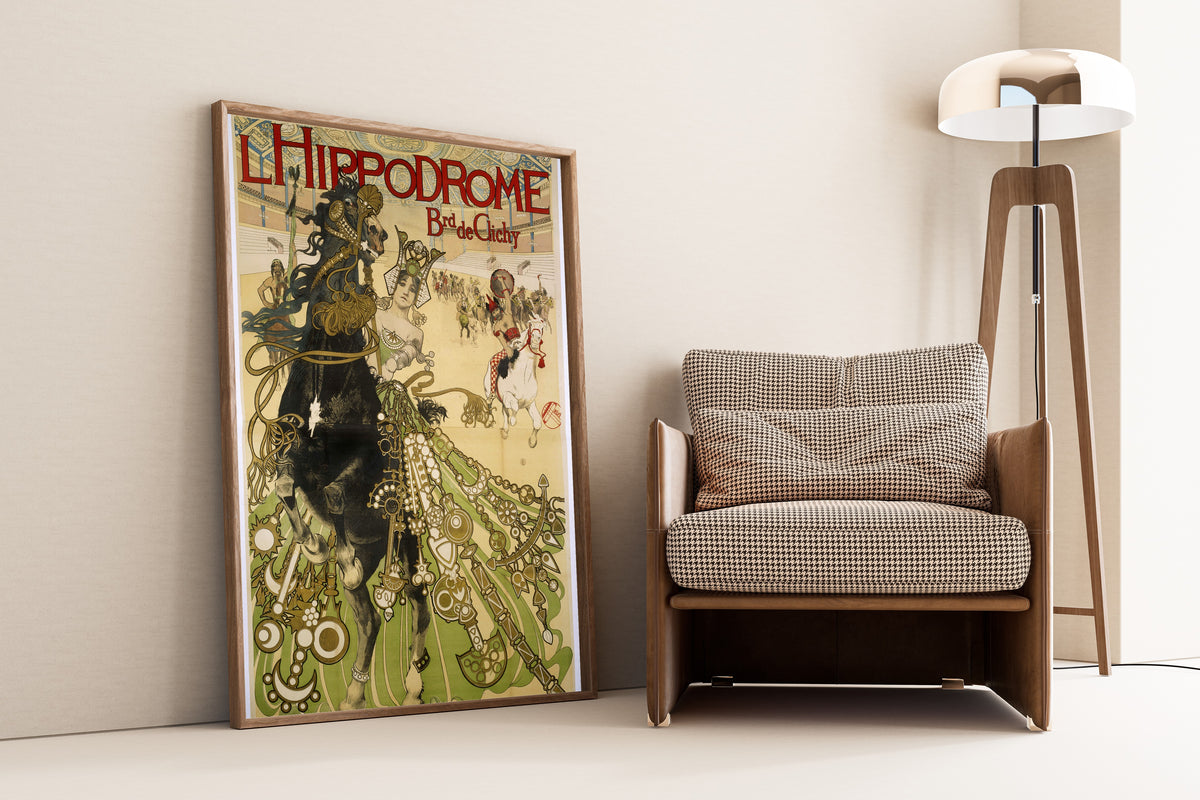 Manuel Orazi — L'Hippodrome, Boulevard de Clichy | Vintage Poster Print