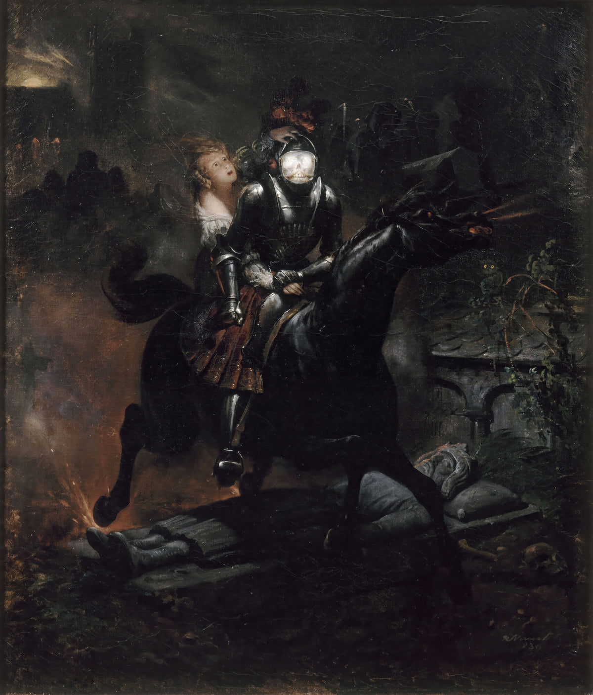Horace Vernet — La Ballade de Lénore | Fine Art Print