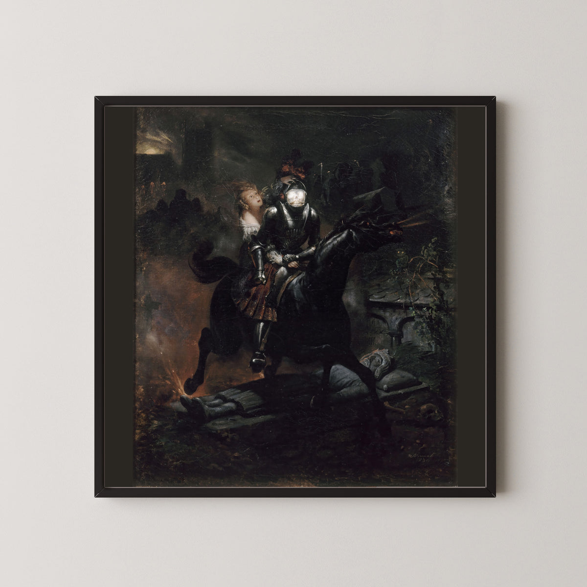 Horace Vernet — La Ballade de Lénore | Fine Art Print