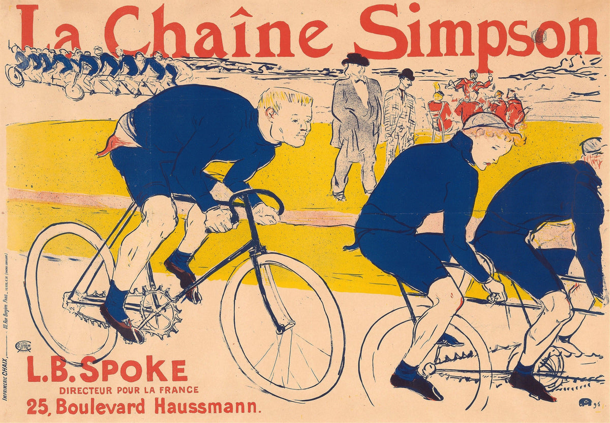 Henri de Toulouse-Lautrec — La Chaîne Simpson | Vintage Poster Print