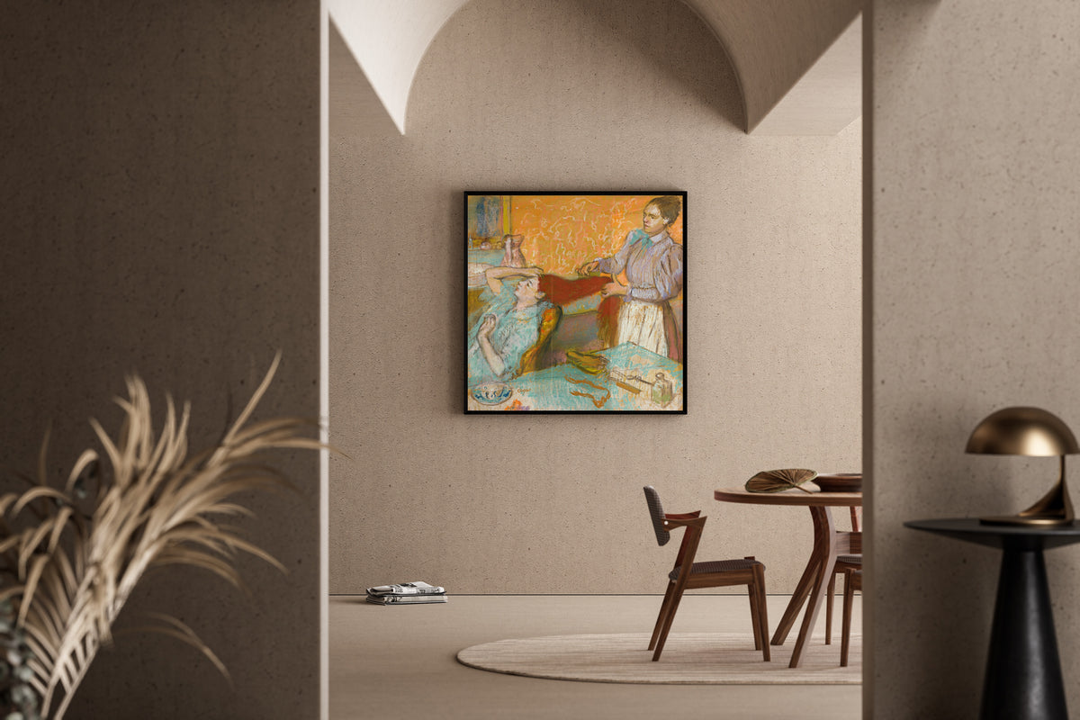 Edgar Degas — La Coiffure (La Toilette) | Fine Art Print