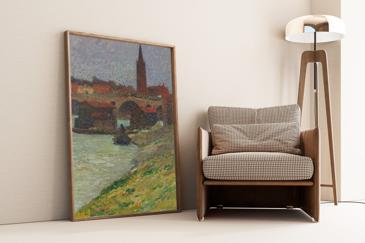 Henri Martin — La Dalbade, Toulouse | Pointillist Landscape Print