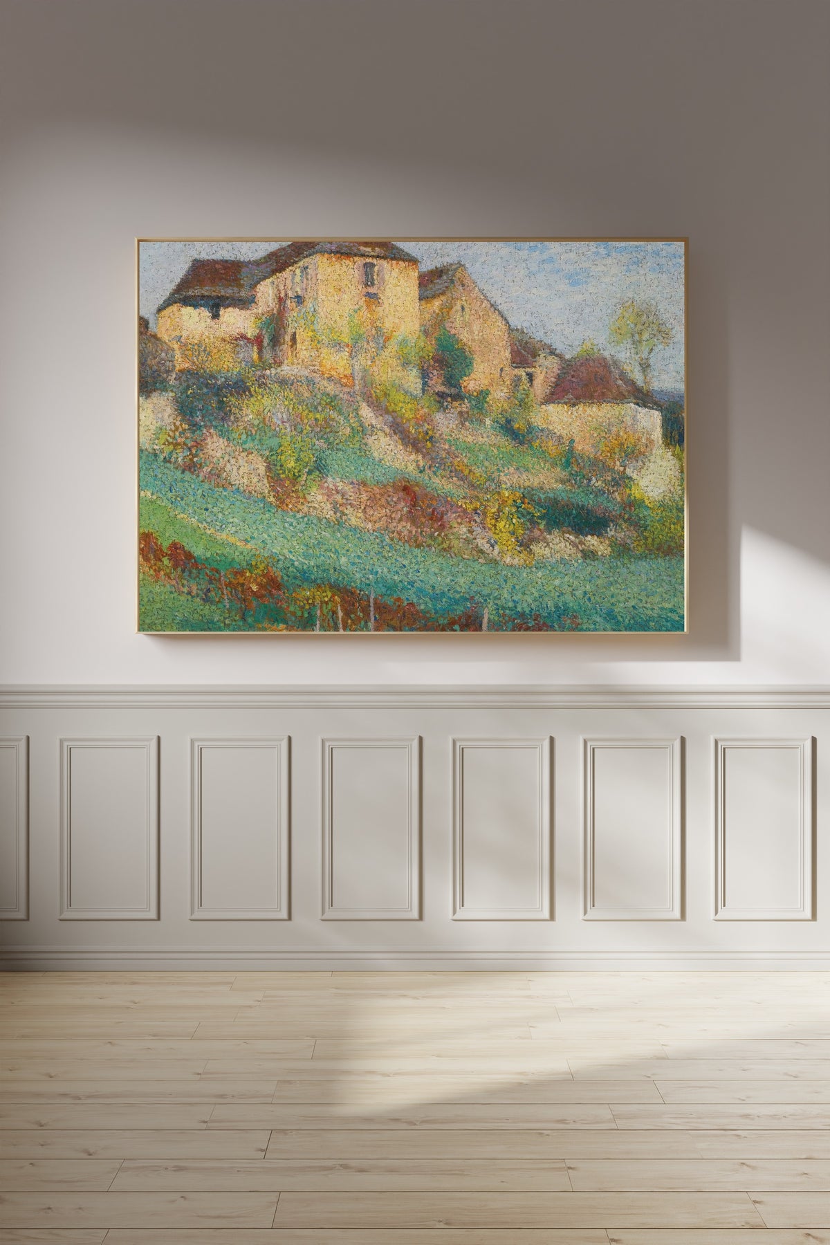 Henri Martin — La Grande Maison de la Combe à Labastide-du-Vert en été | Pointillist Landscape Print
