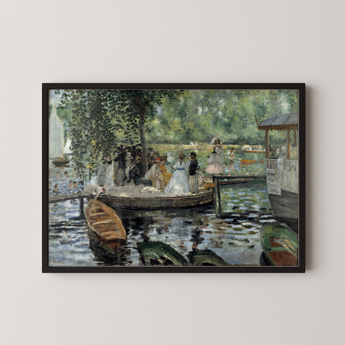 Pierre-Auguste Renoir — La Grenouillère | Fine Art Print