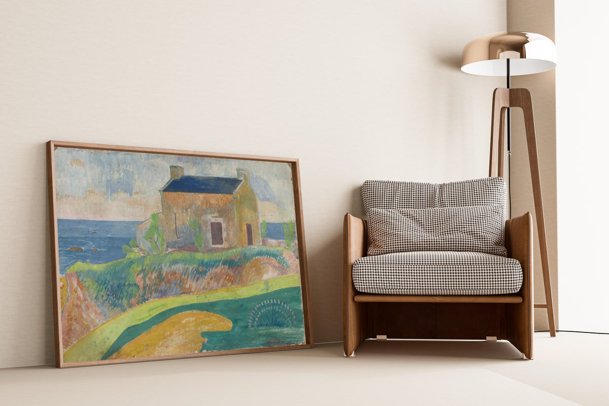 Paul Gauguin — La Maison du Pendu, Le Pouldu | Fine Art Print