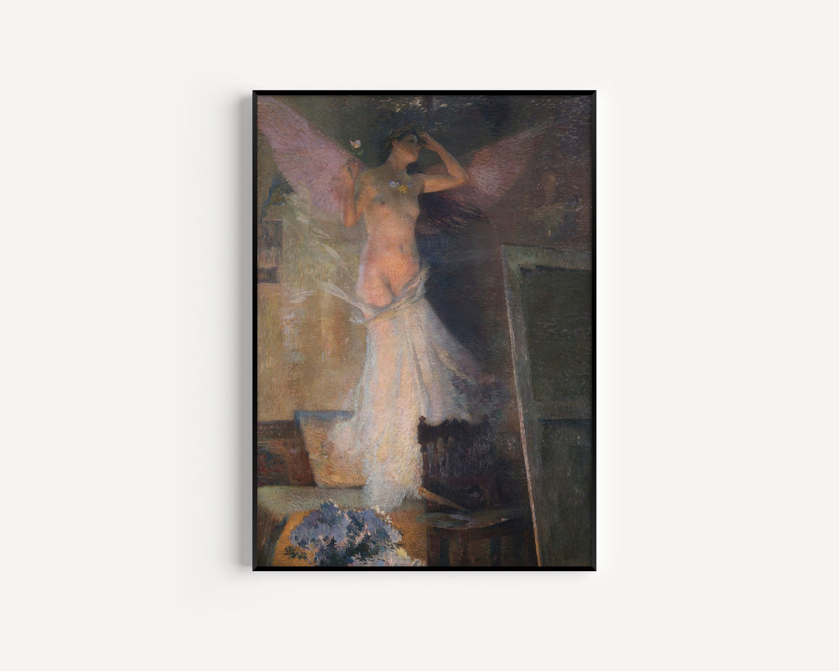 Henri Martin — La Muse du peintre | Symbolist Art Print