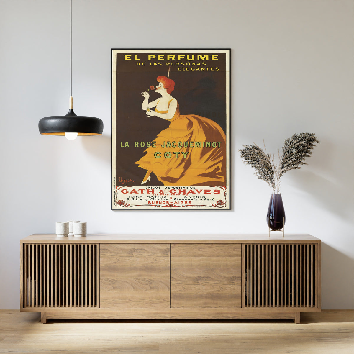 Leonetto Cappiello — La Rose Jacqueminot Coty | Vintage Poster Print