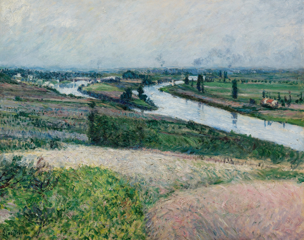 Gustave Caillebotte — La Seine à la pointe d'Épinay | Fine Art Print