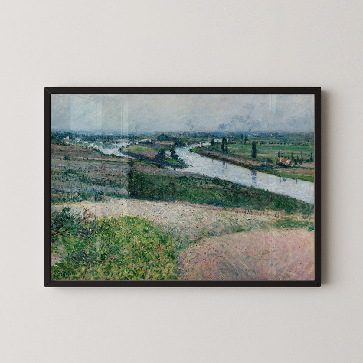 Gustave Caillebotte — La Seine à la pointe d'Épinay | Fine Art Print