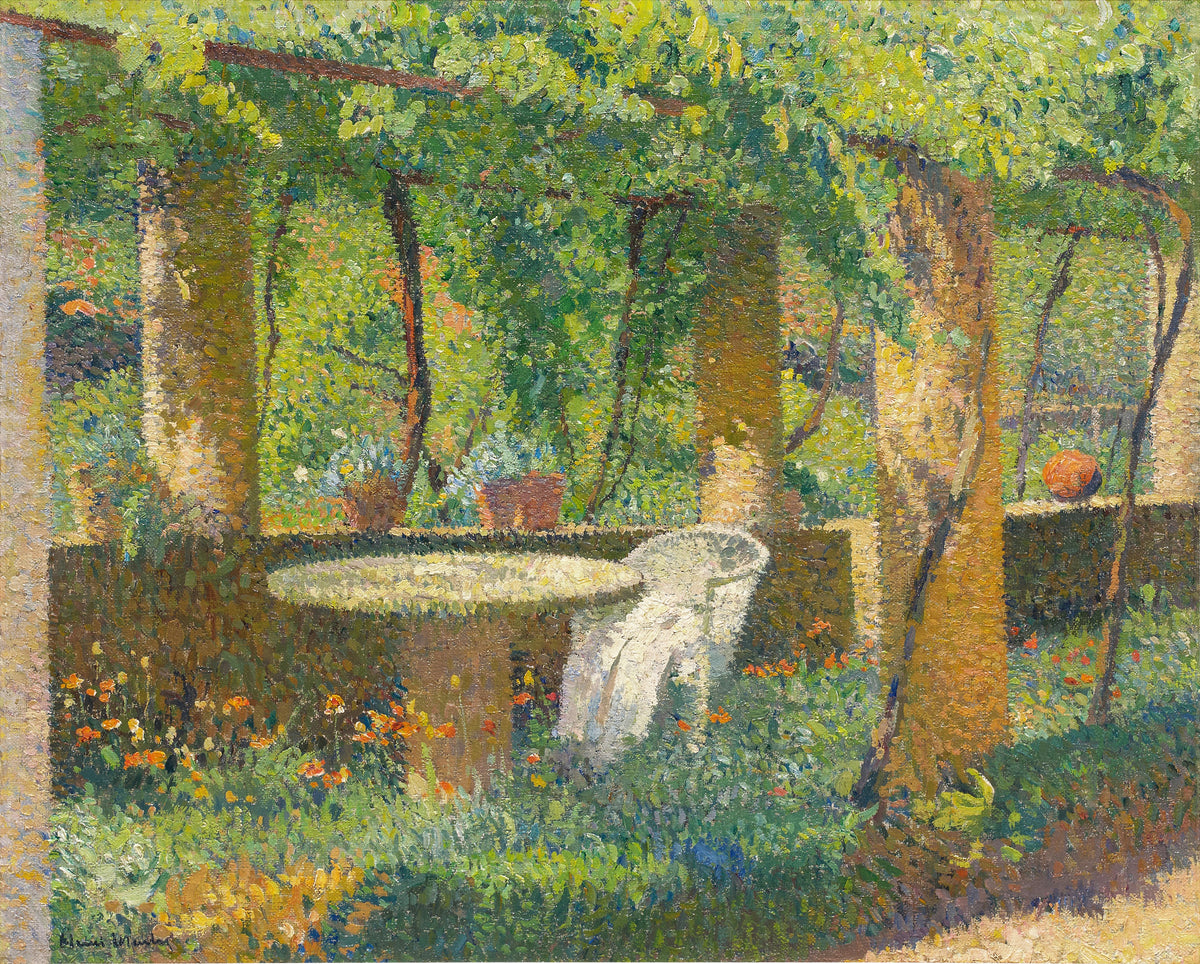 Henri Martin — La Tonnelle de Marquayrol | Pointillist Landscape Print