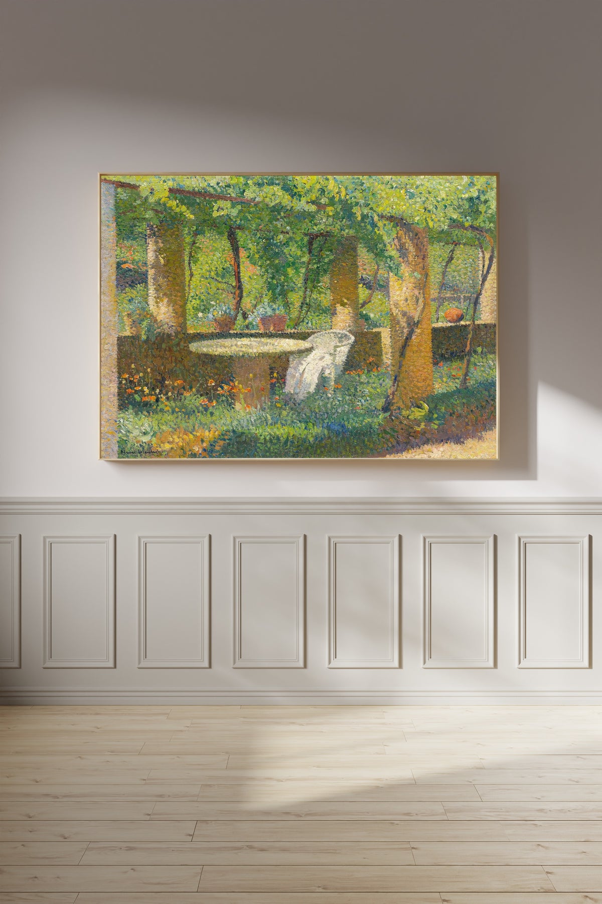 Henri Martin — La Tonnelle de Marquayrol | Pointillist Landscape Print