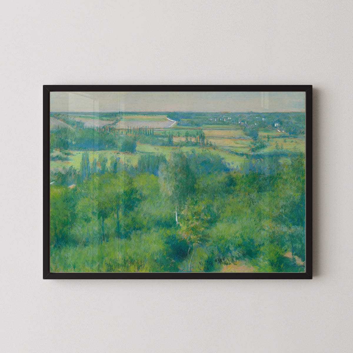 Gustave Caillebotte — La Vallée de l'Yerres | Fine Art Print