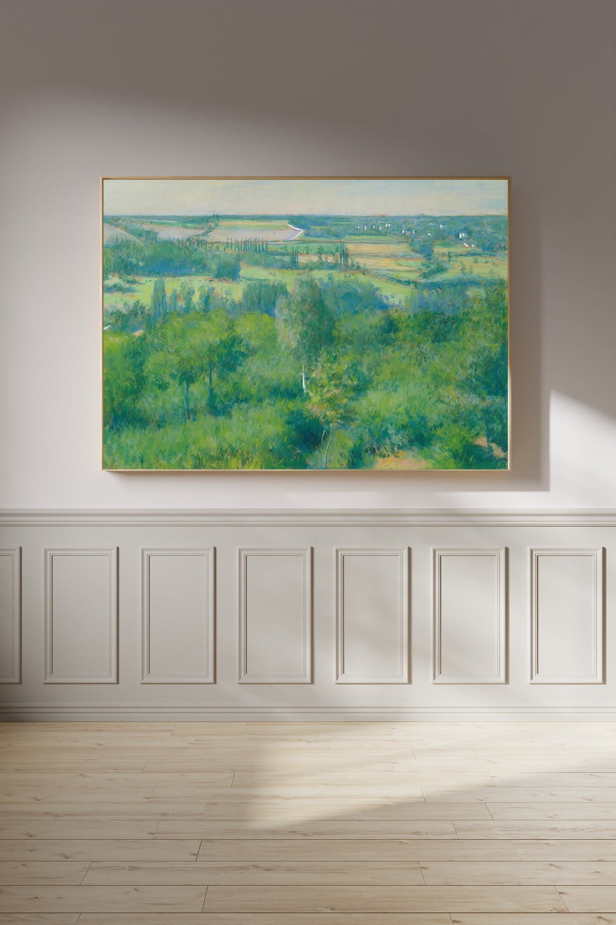 Gustave Caillebotte — La Vallée de l'Yerres | Fine Art Print