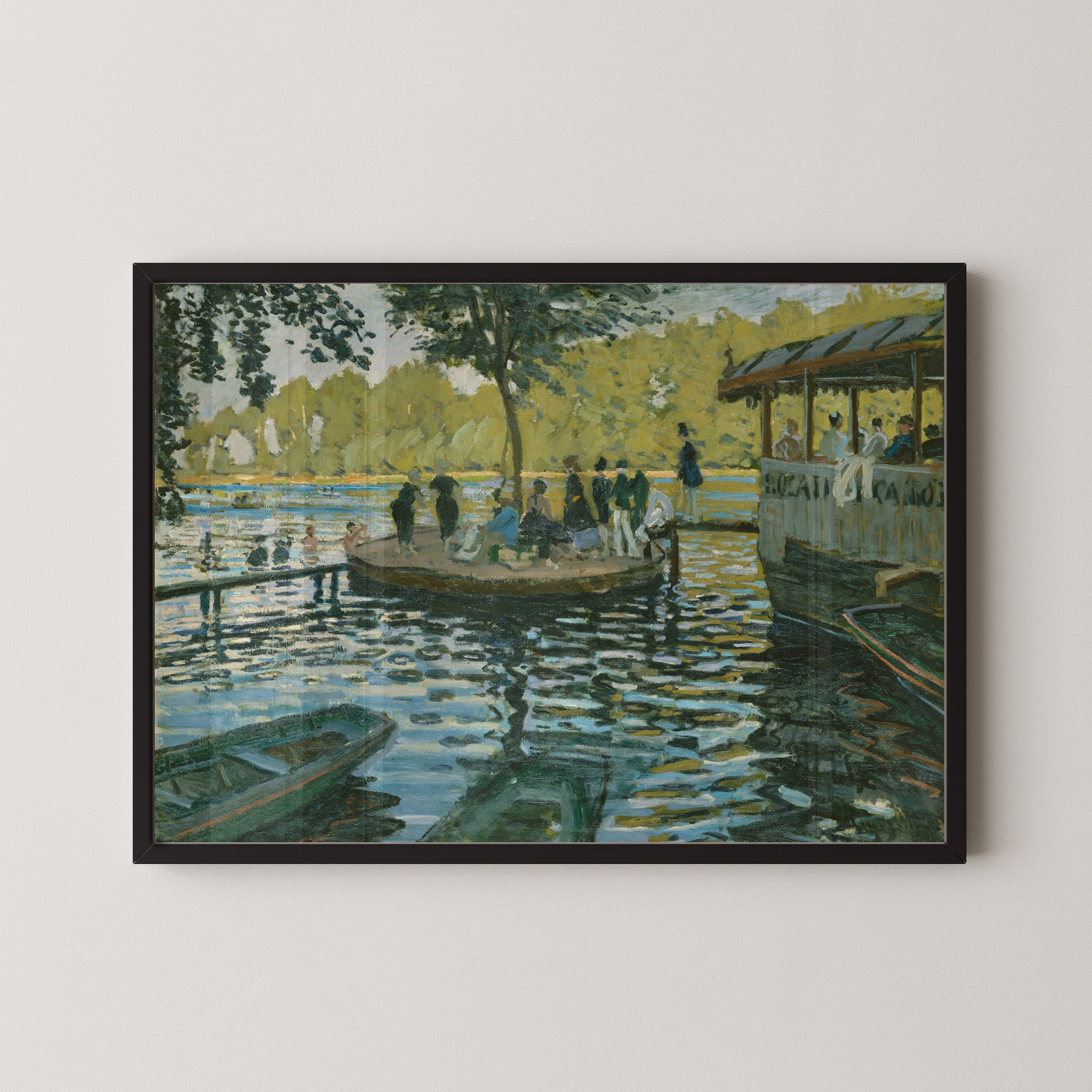 Claude Monet — La Grenouillère | Fine Art Print