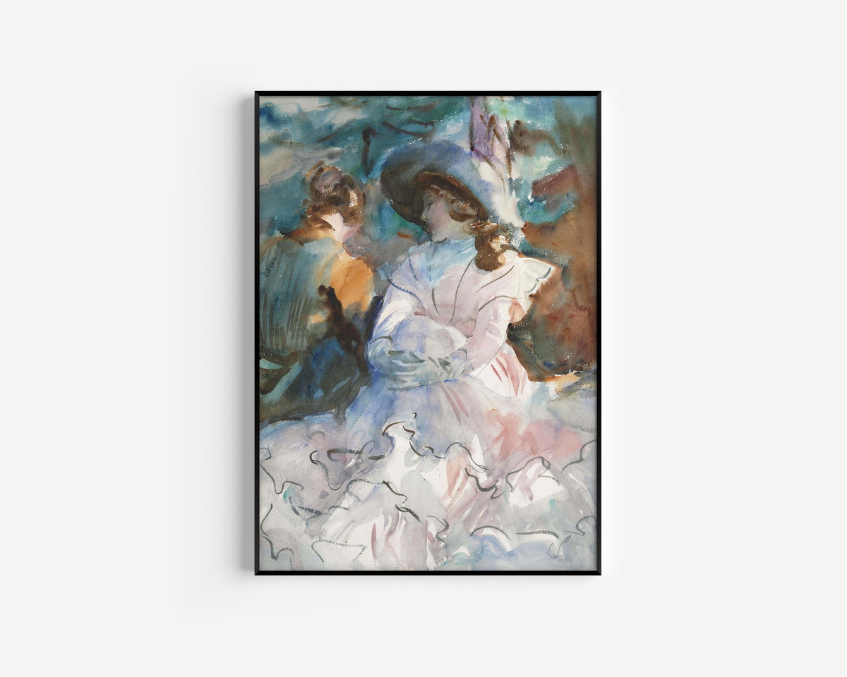 John Singer Sargent — Ladies in the Shade, Abriès | Fine Art Print