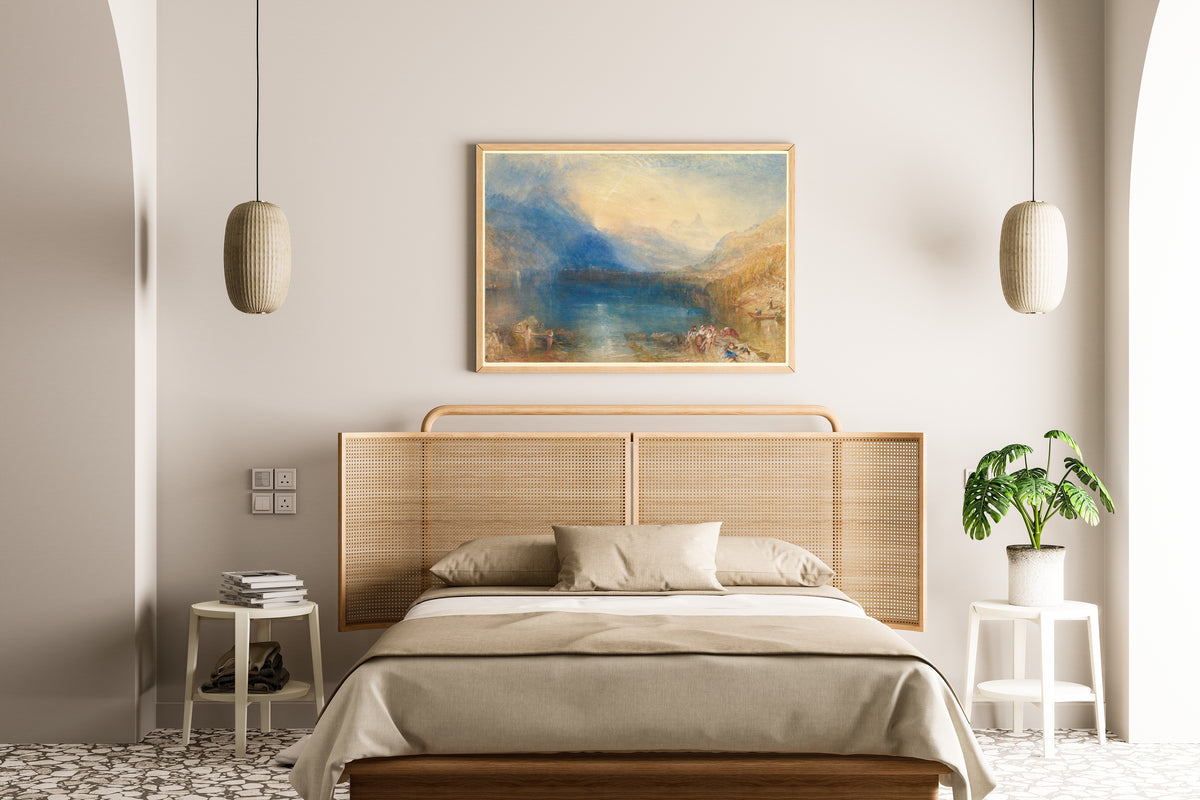 J.M.W. Turner — Lake of Zug | Fine Art Print