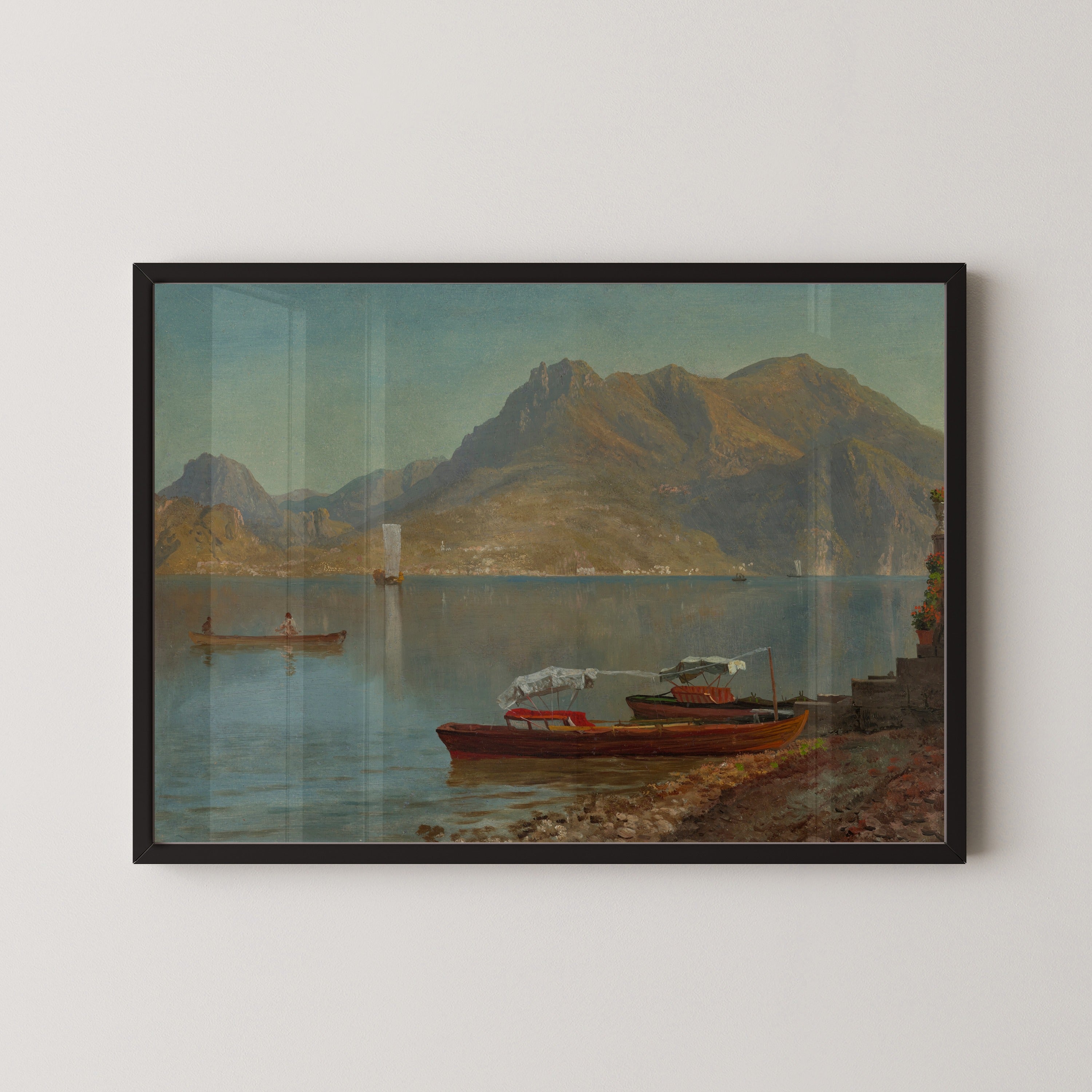 Albert Bierstadt — Lake Como | Landscape Fine Art Print