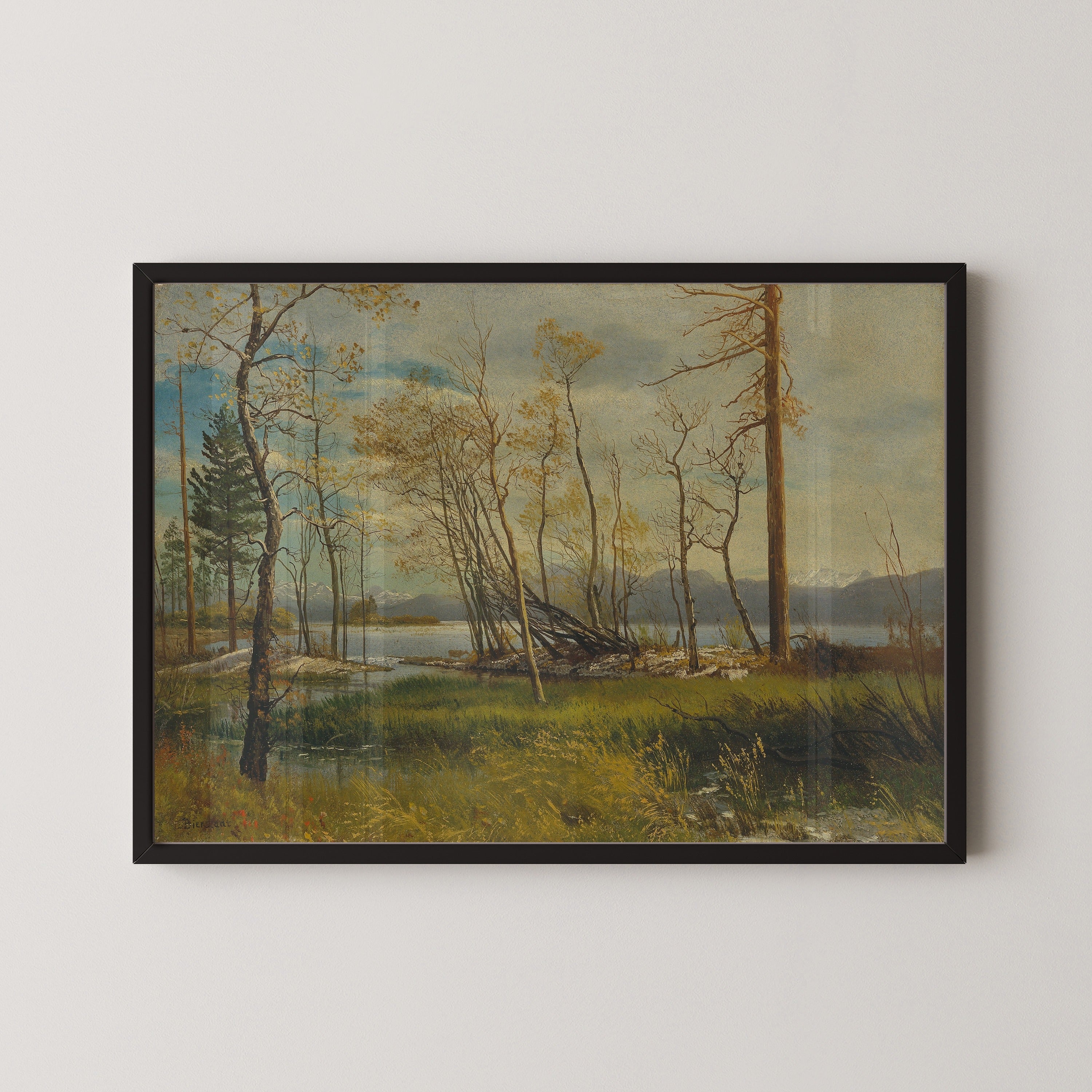 Albert Bierstadt — Lake Tahoe | Landscape Fine Art Print