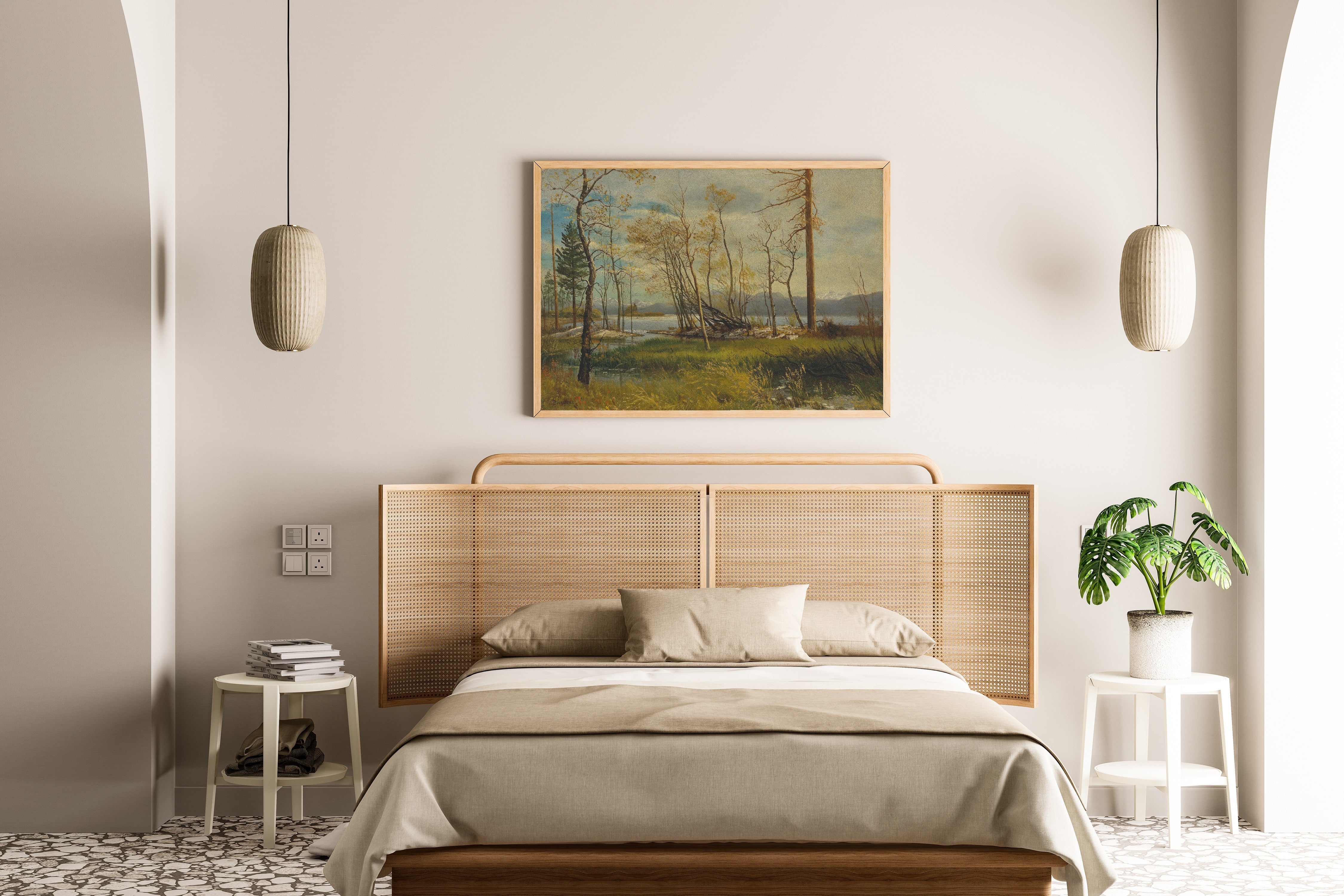 Albert Bierstadt — Lake Tahoe | Landscape Fine Art Print