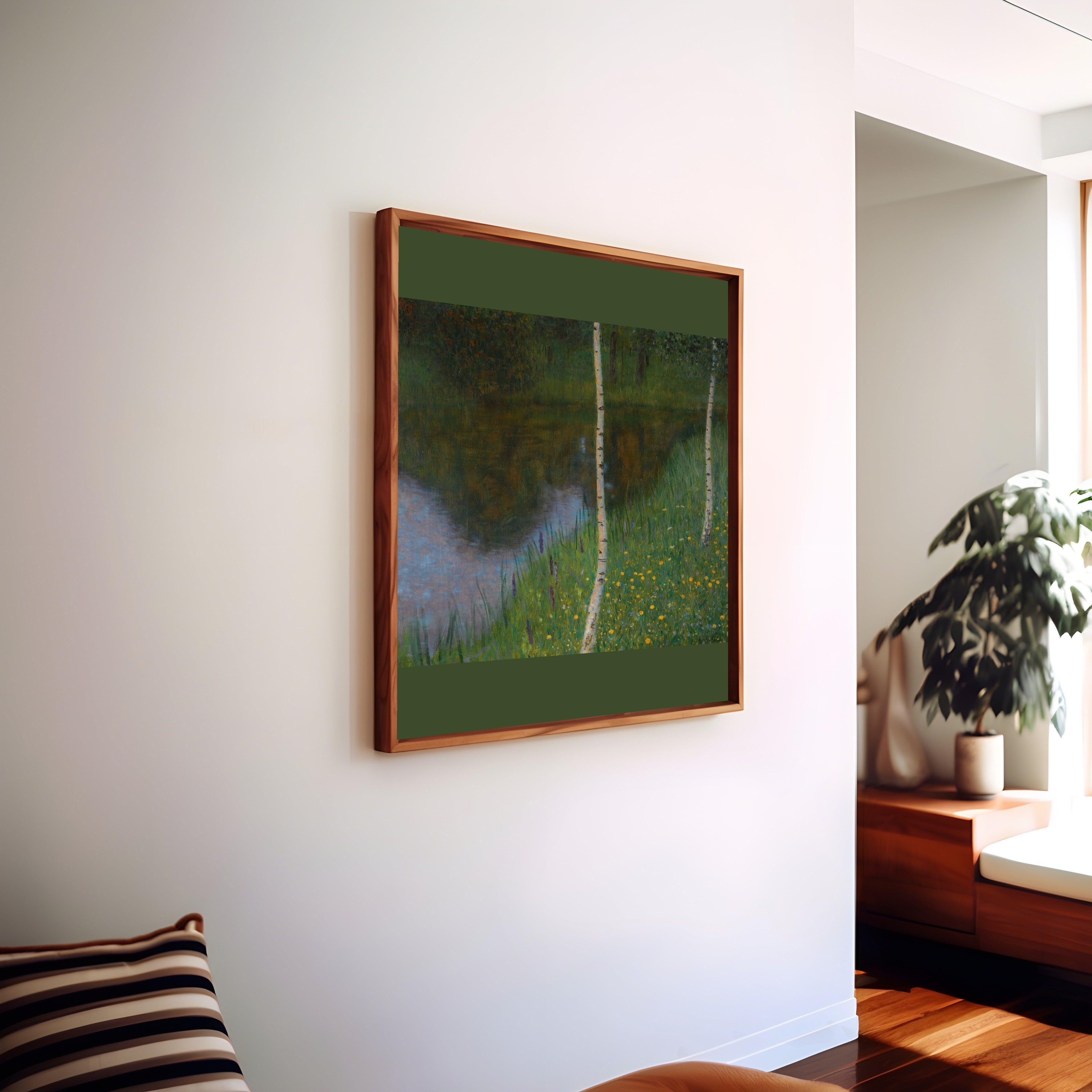 Gustav Klimt — Lakeshore with Birches | Fine Art Print