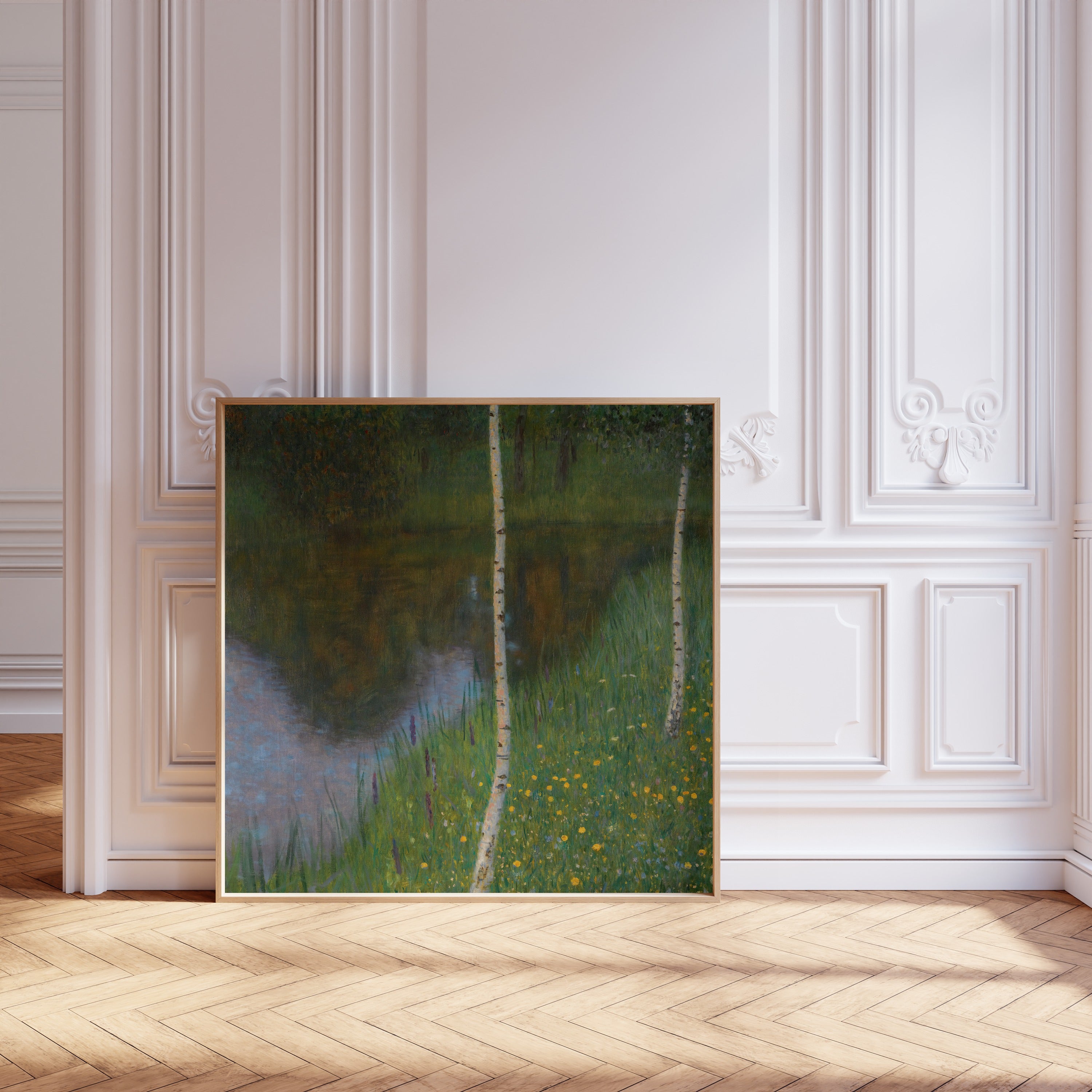 Gustav Klimt — Lakeshore with Birches | Fine Art Print