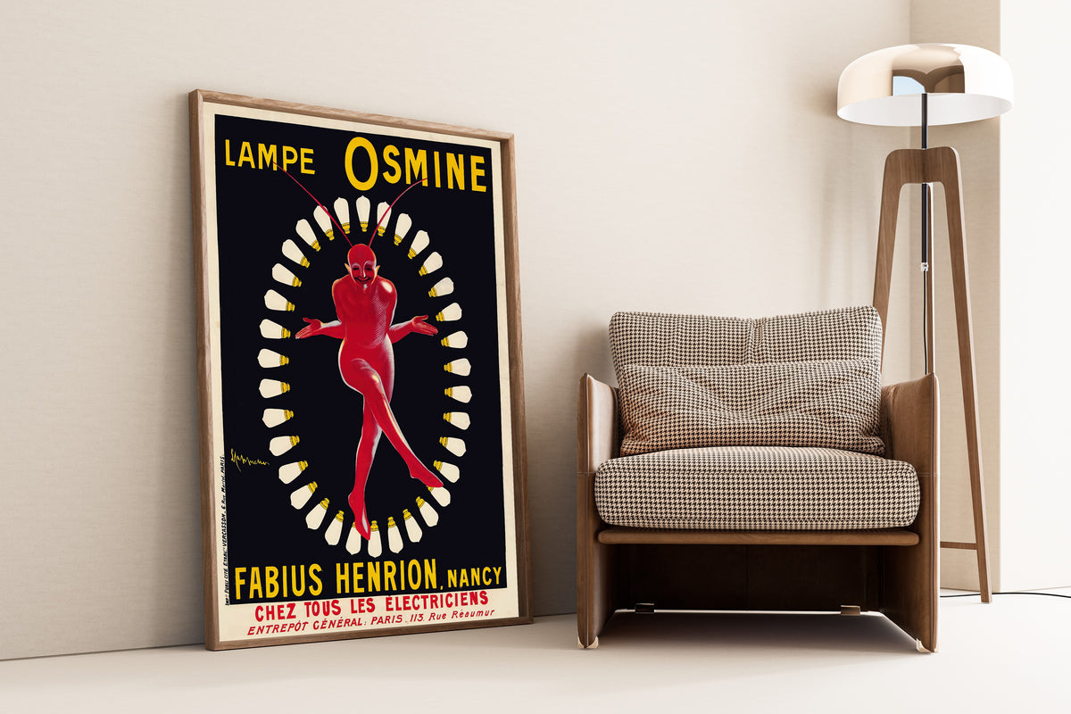 Leonetto Cappiello — Lampe Osmine | Vintage Poster Print