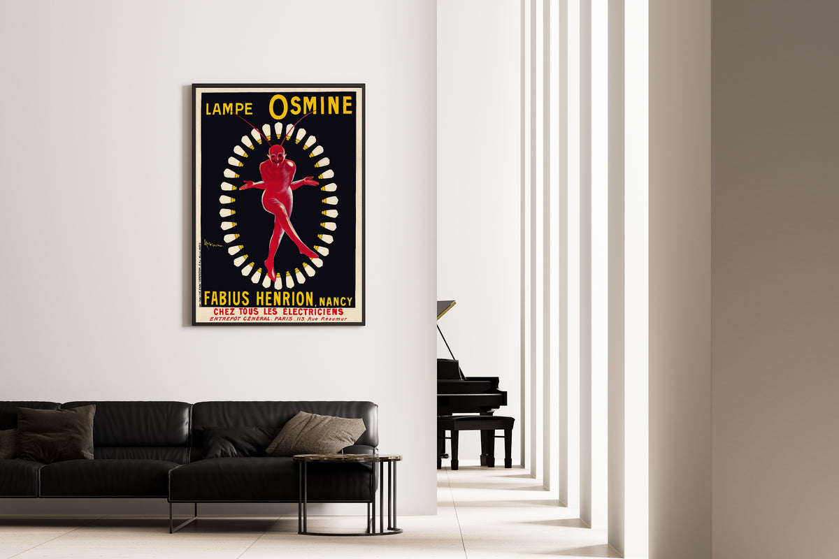 Leonetto Cappiello — Lampe Osmine | Vintage Poster Print