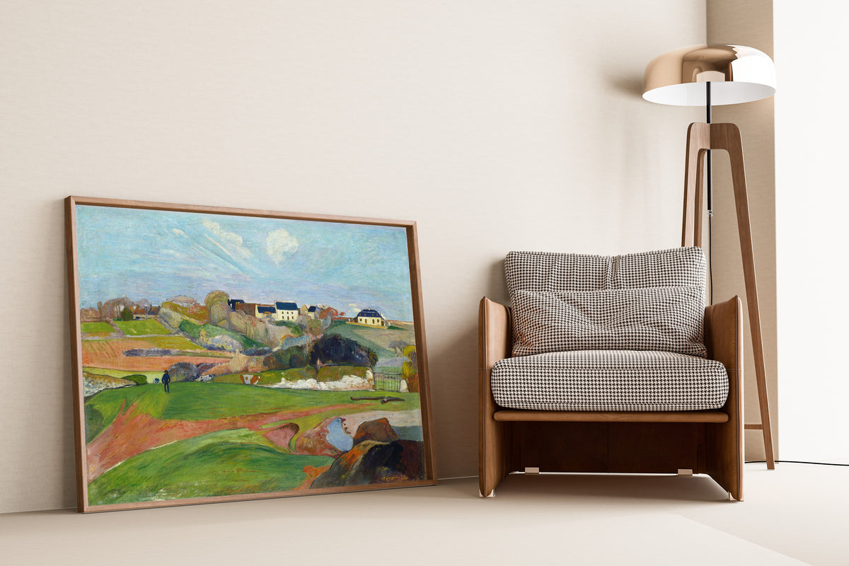 Paul Gauguin — Landscape at Le Pouldu | Fine Art Print