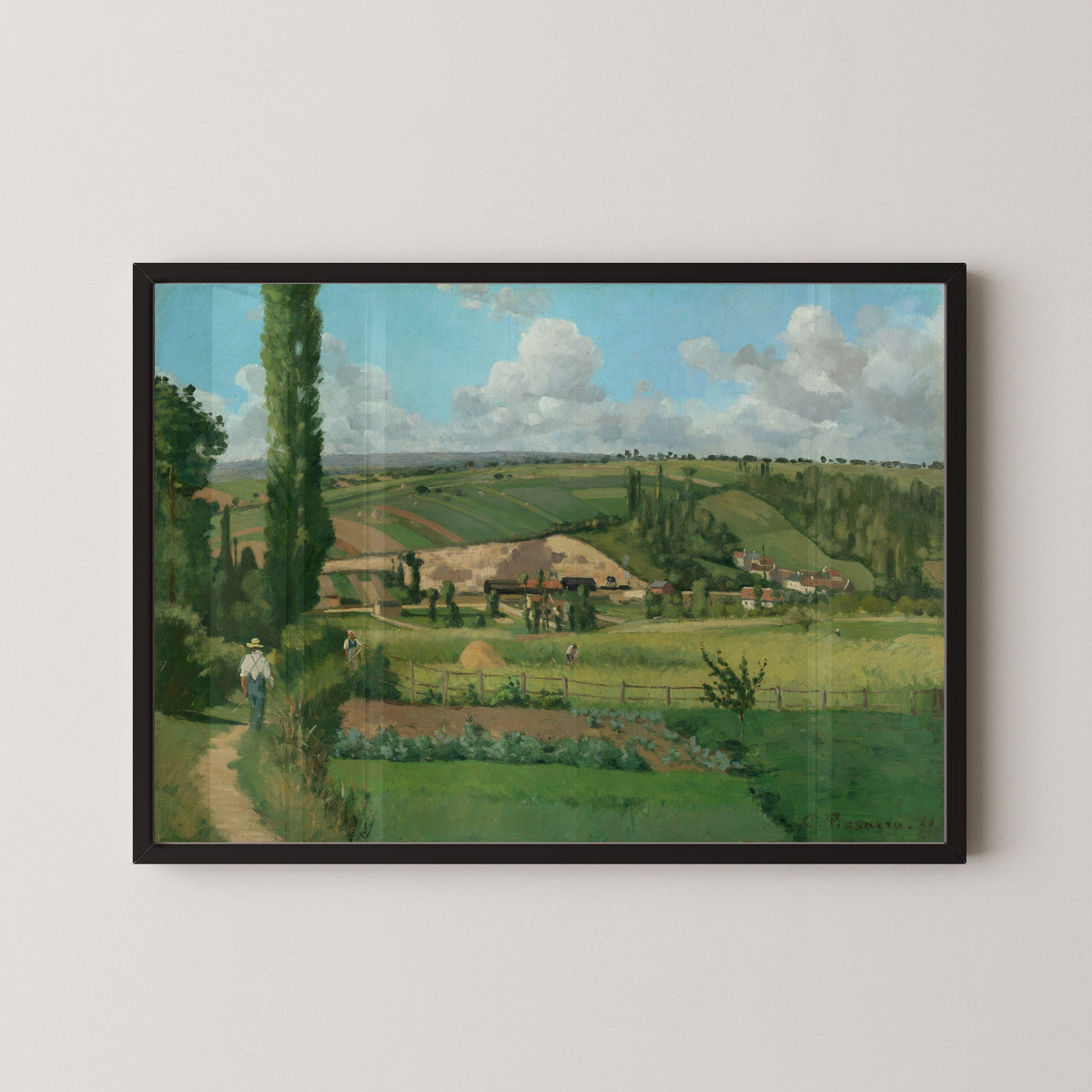 Camille Pissarro — Landscape at Les Pâtis, Pontoise | Fine Art Print