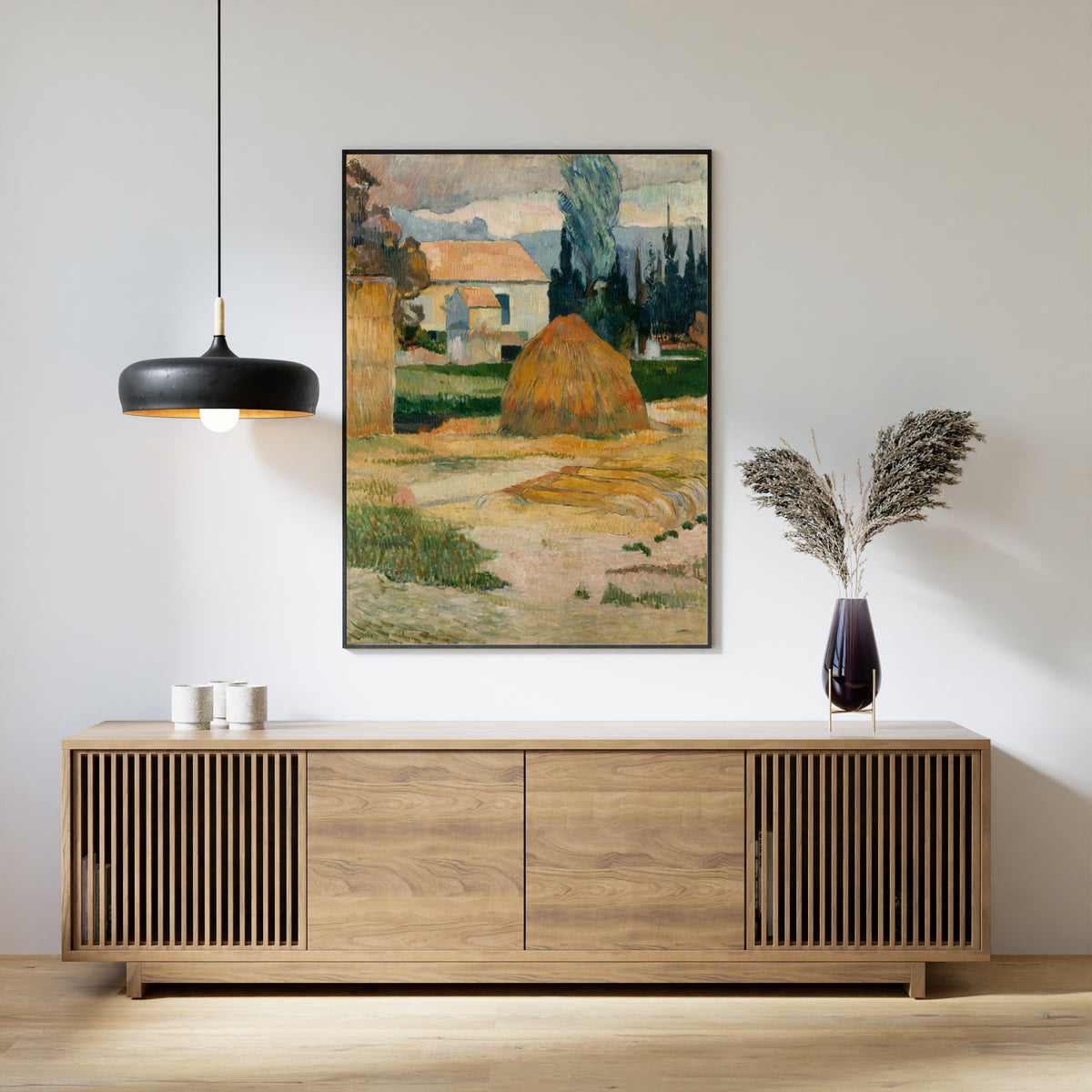 Paul Gauguin — Landscape near Arles | Fine Art Print