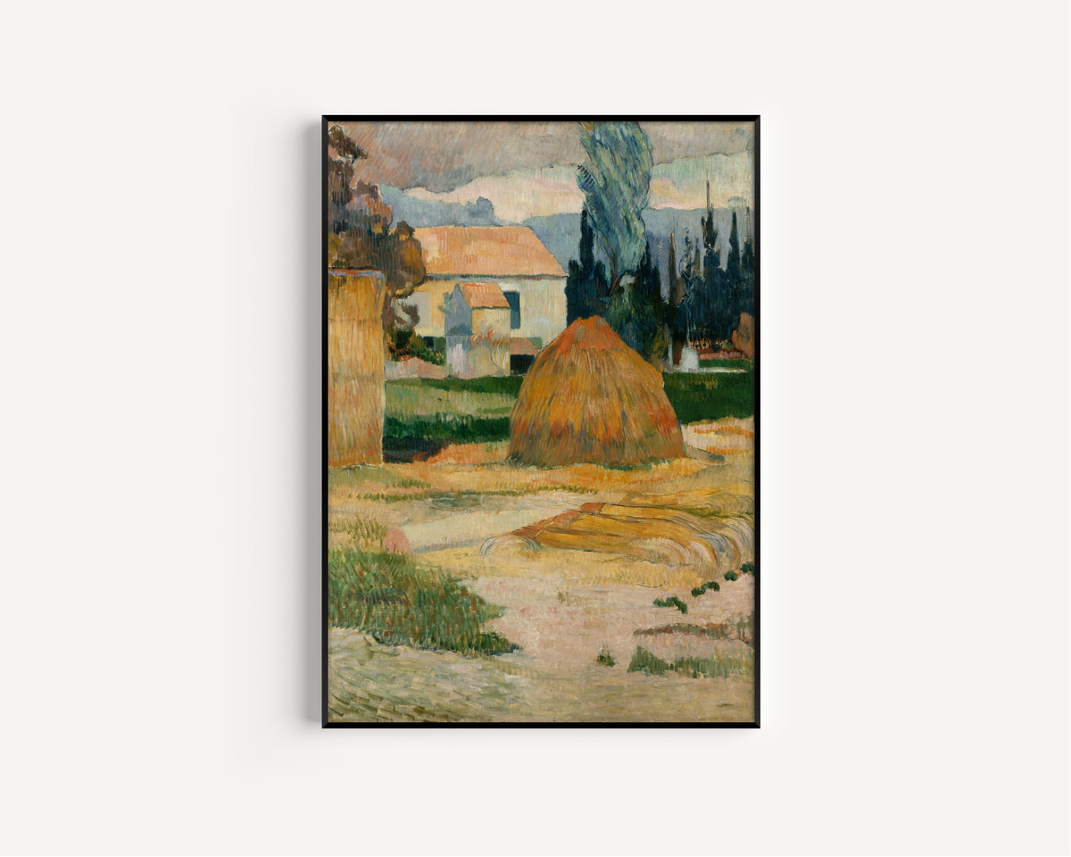 Paul Gauguin — Landscape near Arles | Fine Art Print