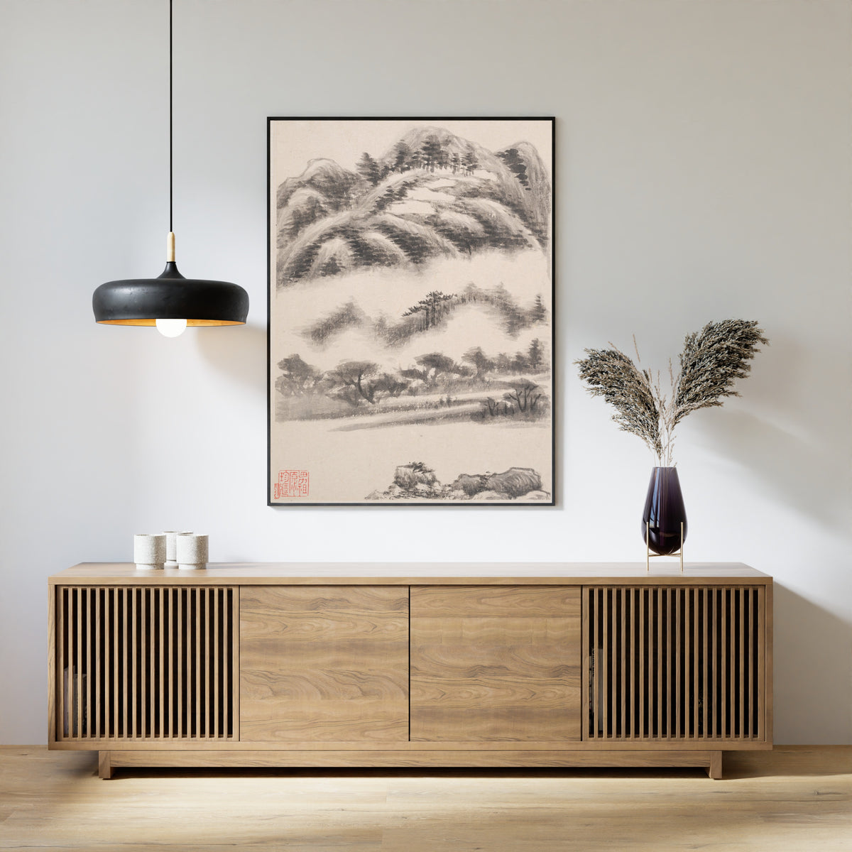 Dong Qichang — Landscapes after Old Masters | Chinese Ink Painting Art Print