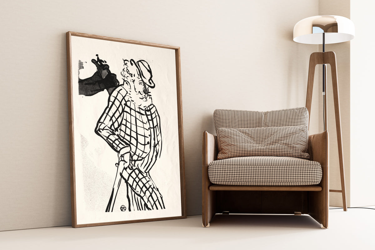 Henri de Toulouse-Lautrec — Le Café-Concert: American Singer | Lithograph Print