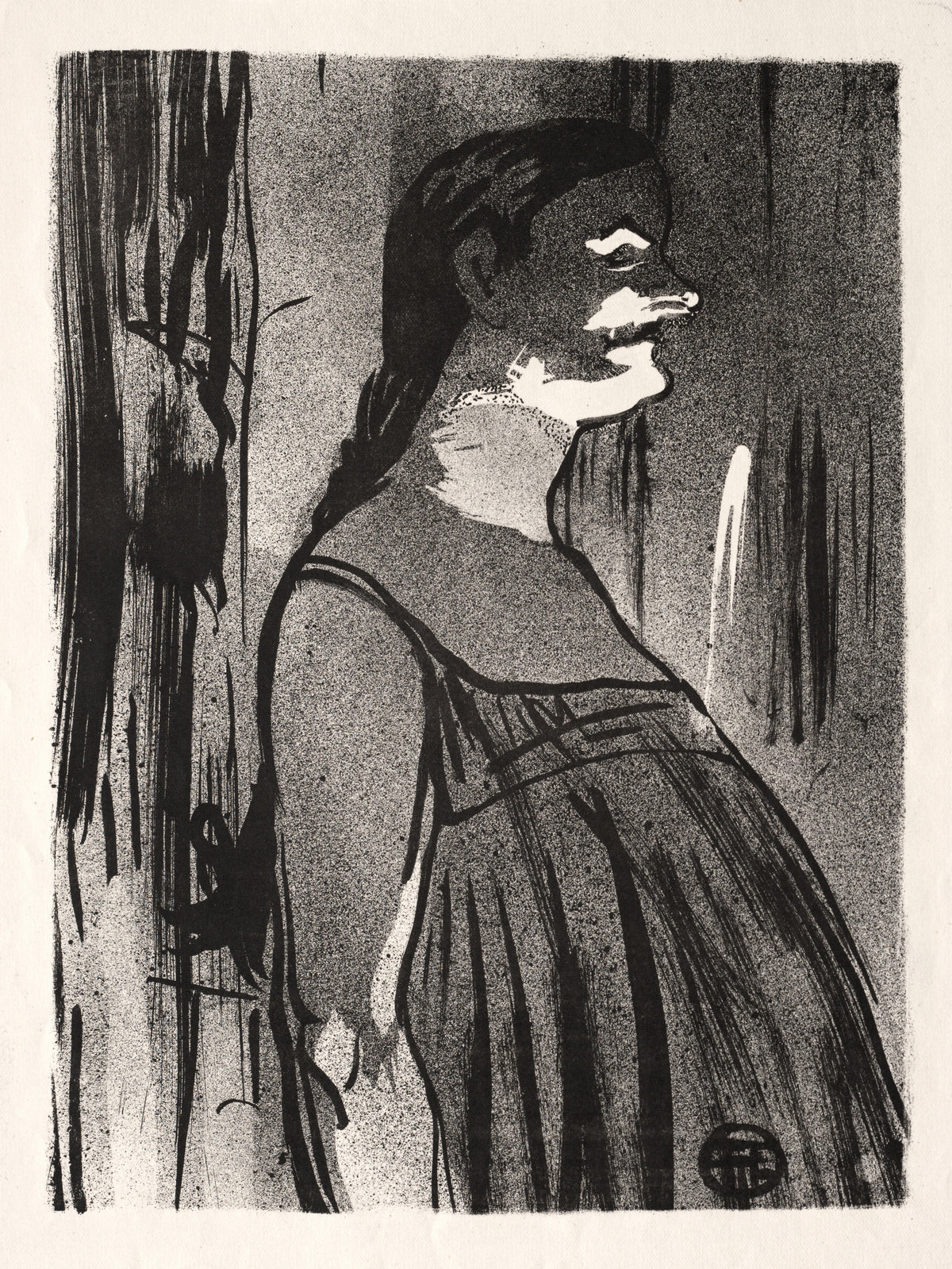 Henri de Toulouse-Lautrec — Le Café-Concert: Mme. Abdala | Lithograph Print