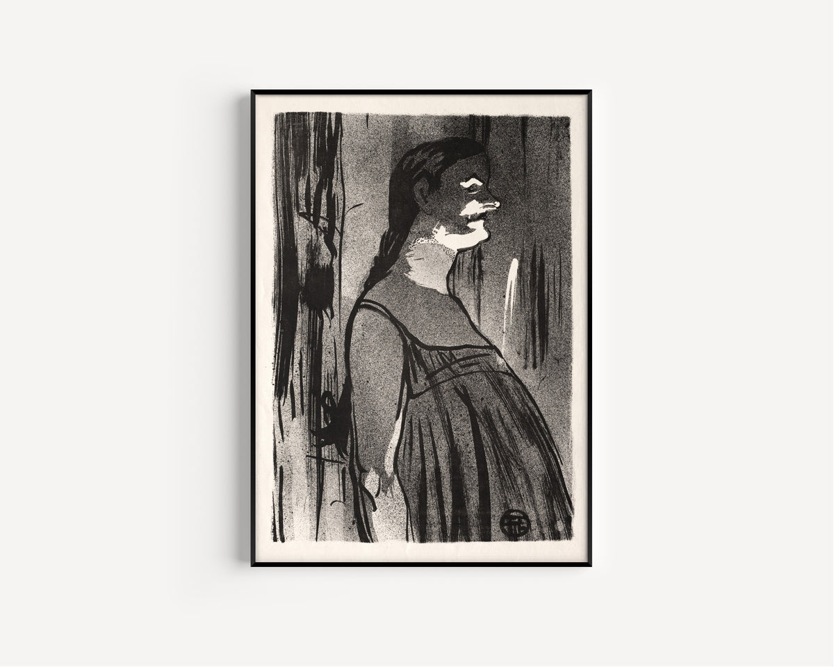 Henri de Toulouse-Lautrec — Le Café-Concert: Mme. Abdala | Lithograph Print