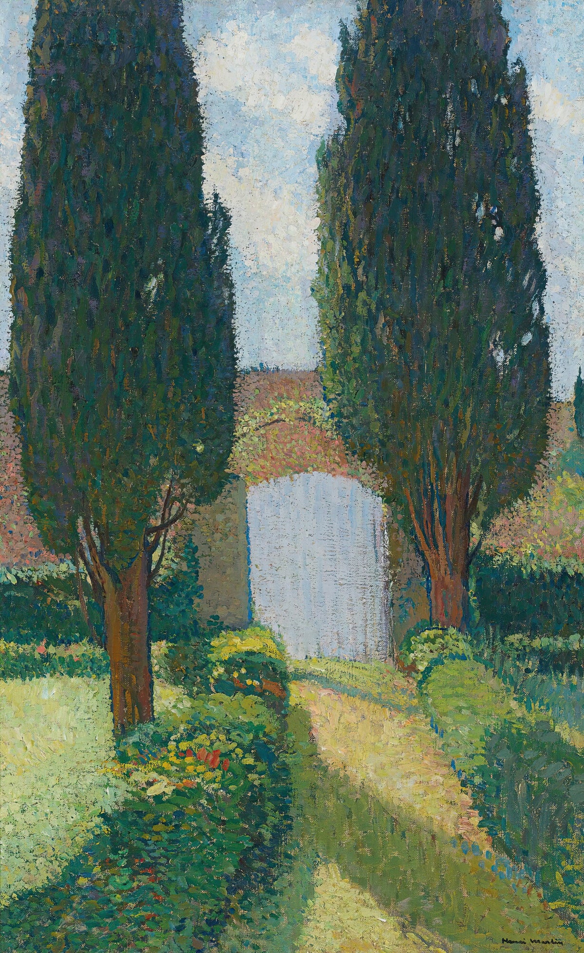 Henri Martin — Le Jardin de Marquayrol | Pointillist Landscape Print