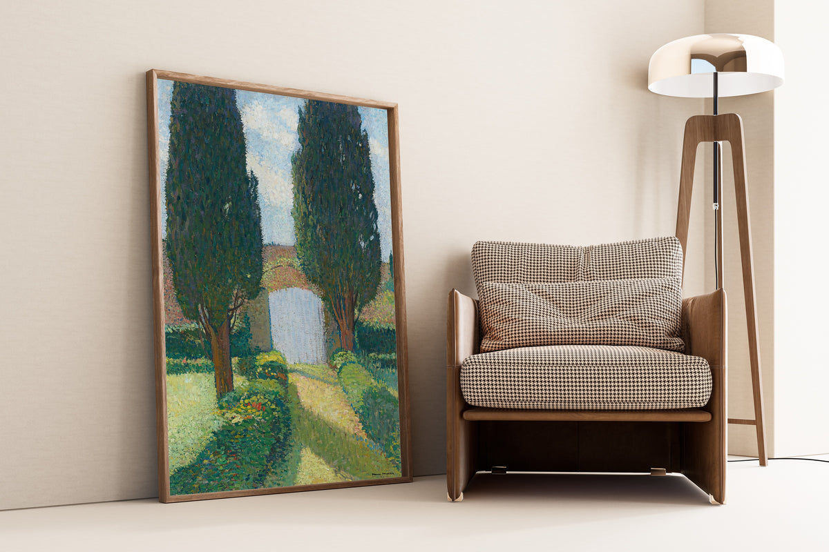 Henri Martin — Le Jardin de Marquayrol | Pointillist Landscape Print