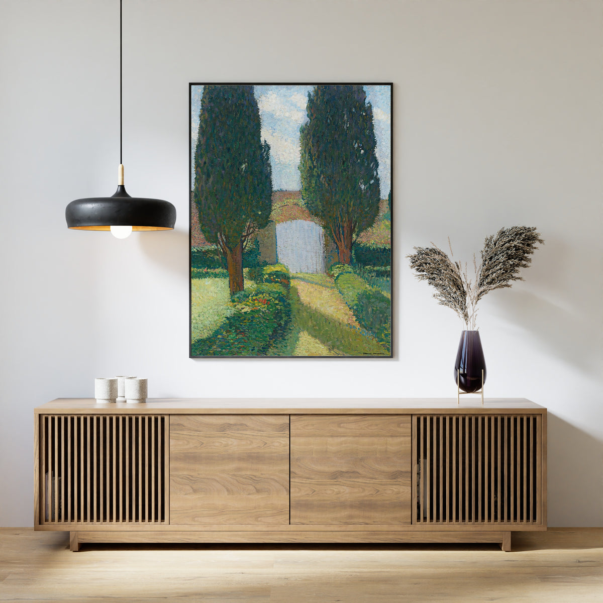Henri Martin — Le Jardin de Marquayrol | Pointillist Landscape Print