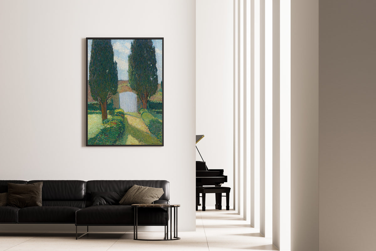 Henri Martin — Le Jardin de Marquayrol | Pointillist Landscape Print