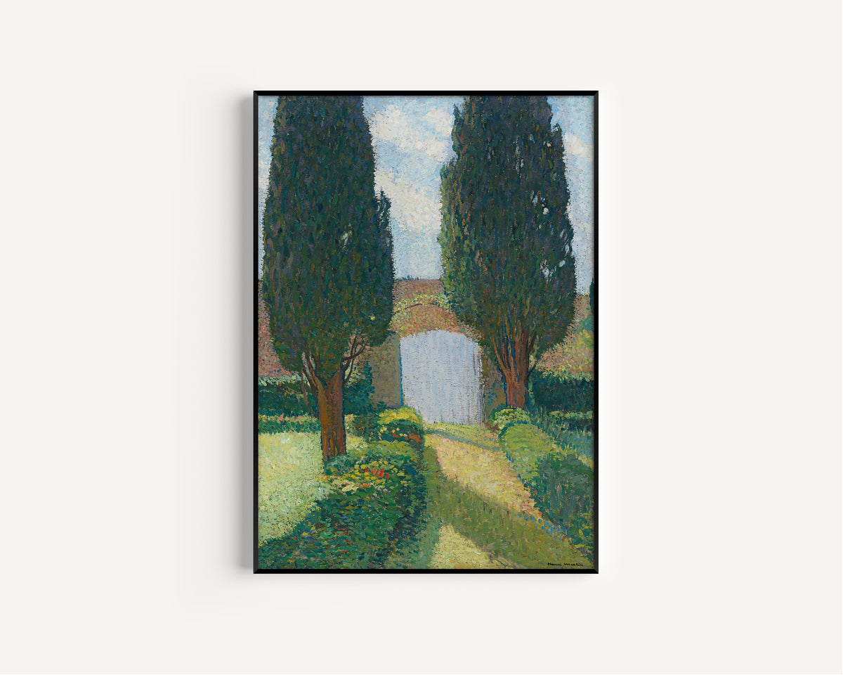 Henri Martin — Le Jardin de Marquayrol | Pointillist Landscape Print