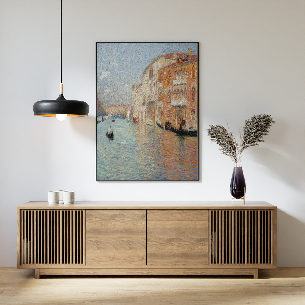 Henri Martin — Le Palais jaune, Venise | Pointillist Landscape Print