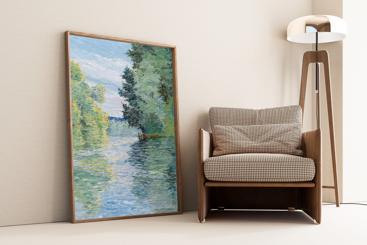 Gustave Caillebotte — Le Petit bras de la Seine à Argenteuil | Fine Art Print