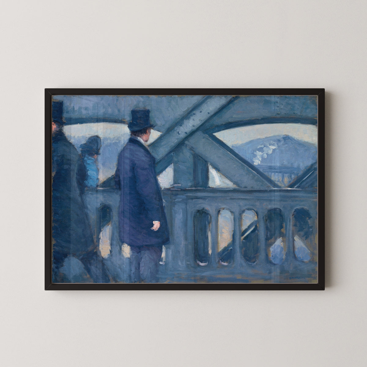 Gustave Caillebotte — Le Pont de l’Europe (Sketch) | Fine Art Print