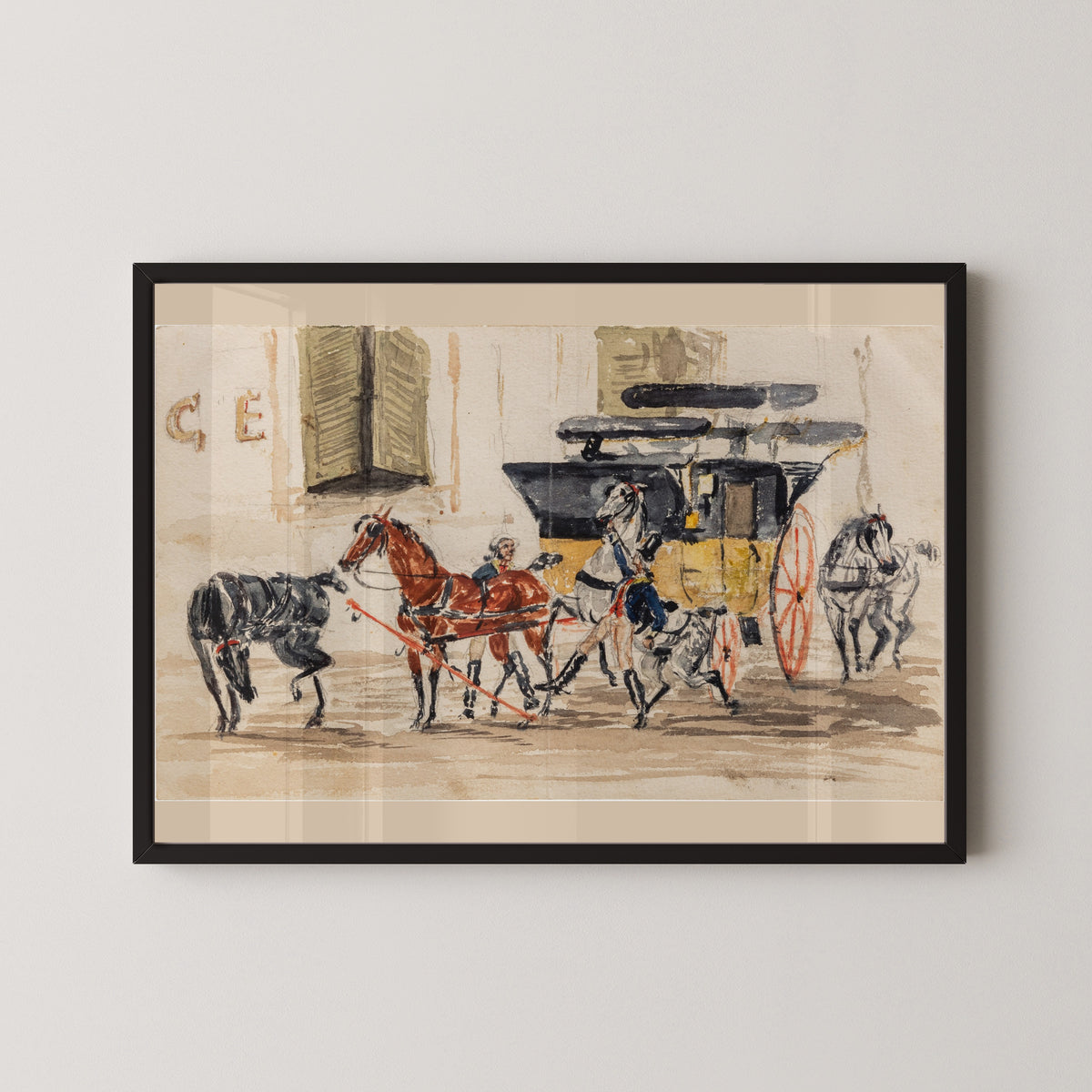 Henri de Toulouse-Lautrec — Le Postillon | Fine Art Print