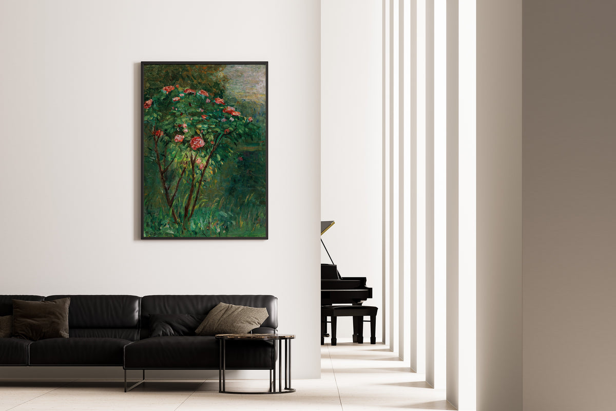 Gustave Caillebotte — Le Rosier fleuri (The Flowering Rosebush) | Fine Art Print
